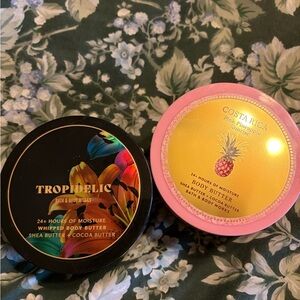 Bath & Body Works Tropidelic and Costa Rica Pink Pineapple Body  butters. New
